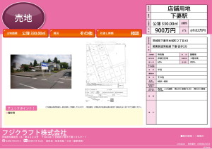 下妻駅前土地資料-1